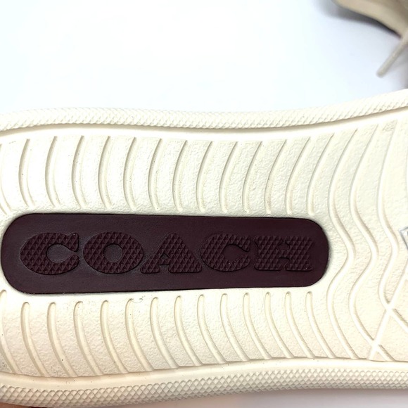 Coach Clip Low Top Leather Sneaker  W US10 - Picture 7 of 11